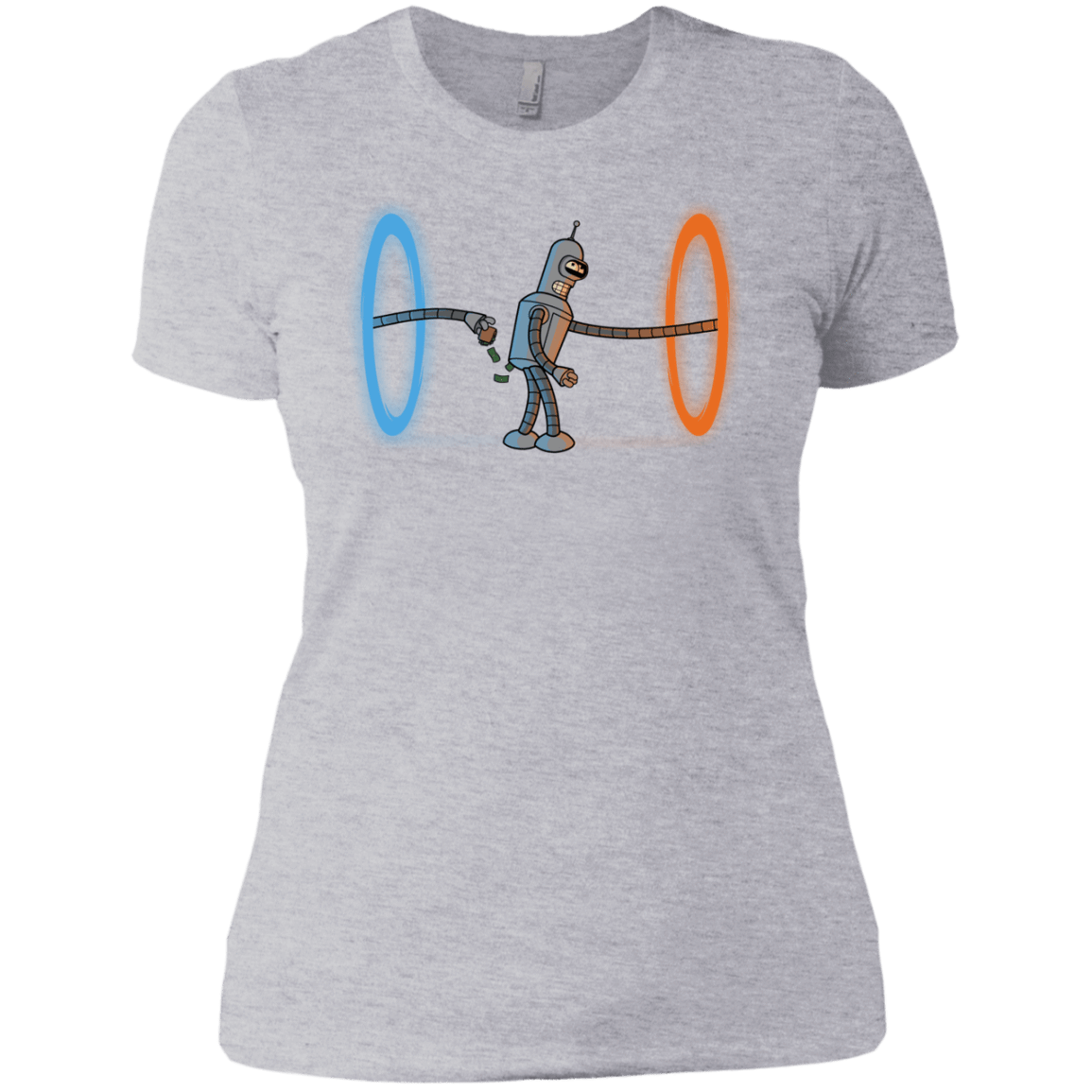 T-Shirts Heather Grey / X-Small Self Service Women's Premium T-Shirt