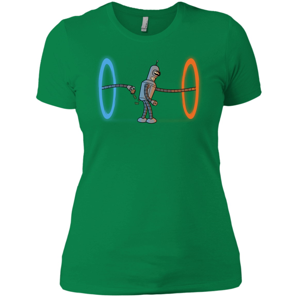 T-Shirts Kelly Green / X-Small Self Service Women's Premium T-Shirt