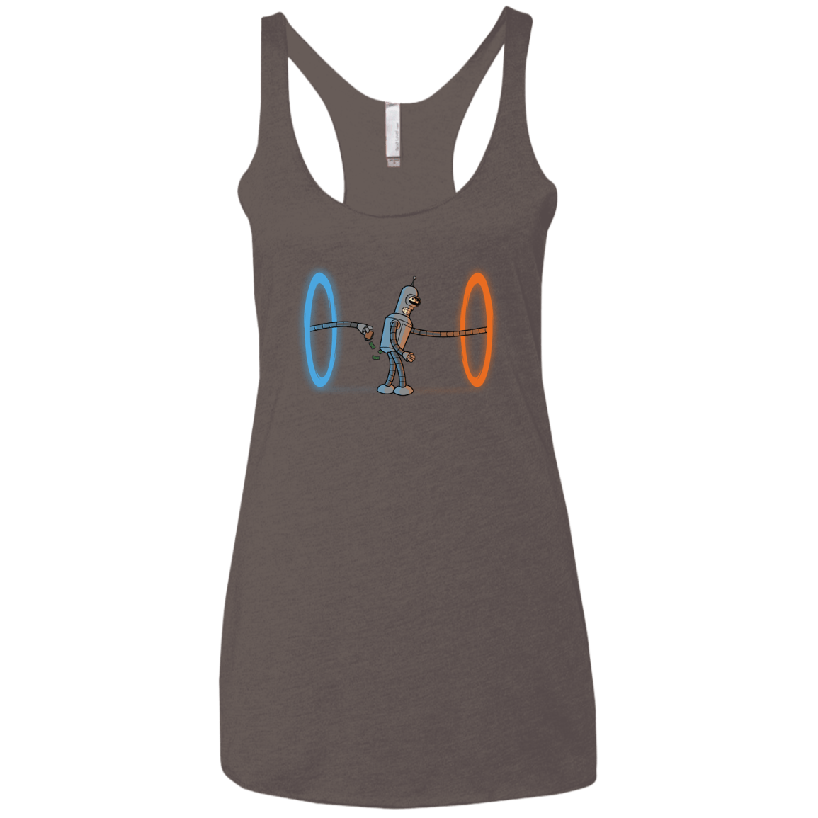 T-Shirts Macchiato / X-Small Self Service Women's Triblend Racerback Tank
