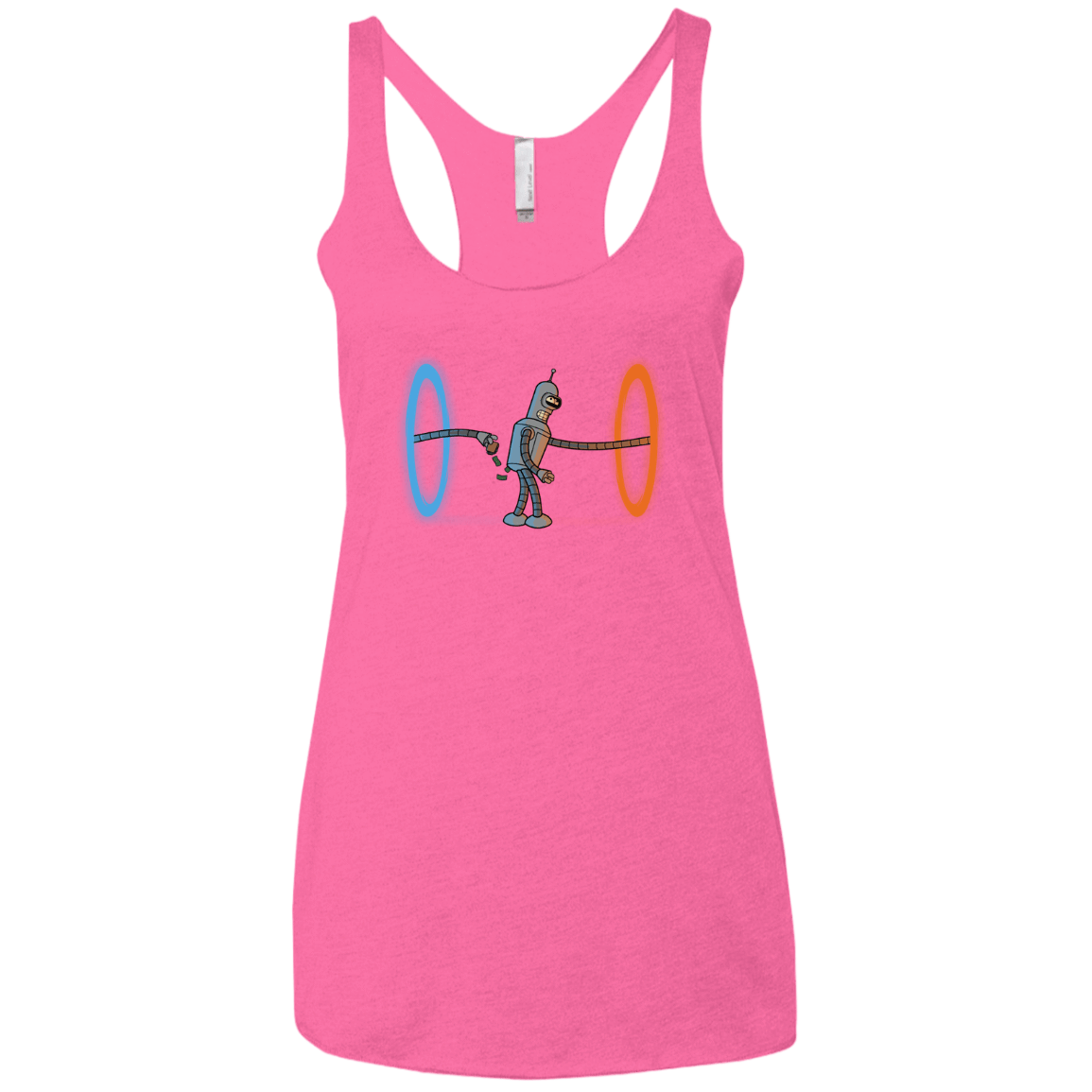 T-Shirts Vintage Pink / X-Small Self Service Women's Triblend Racerback Tank