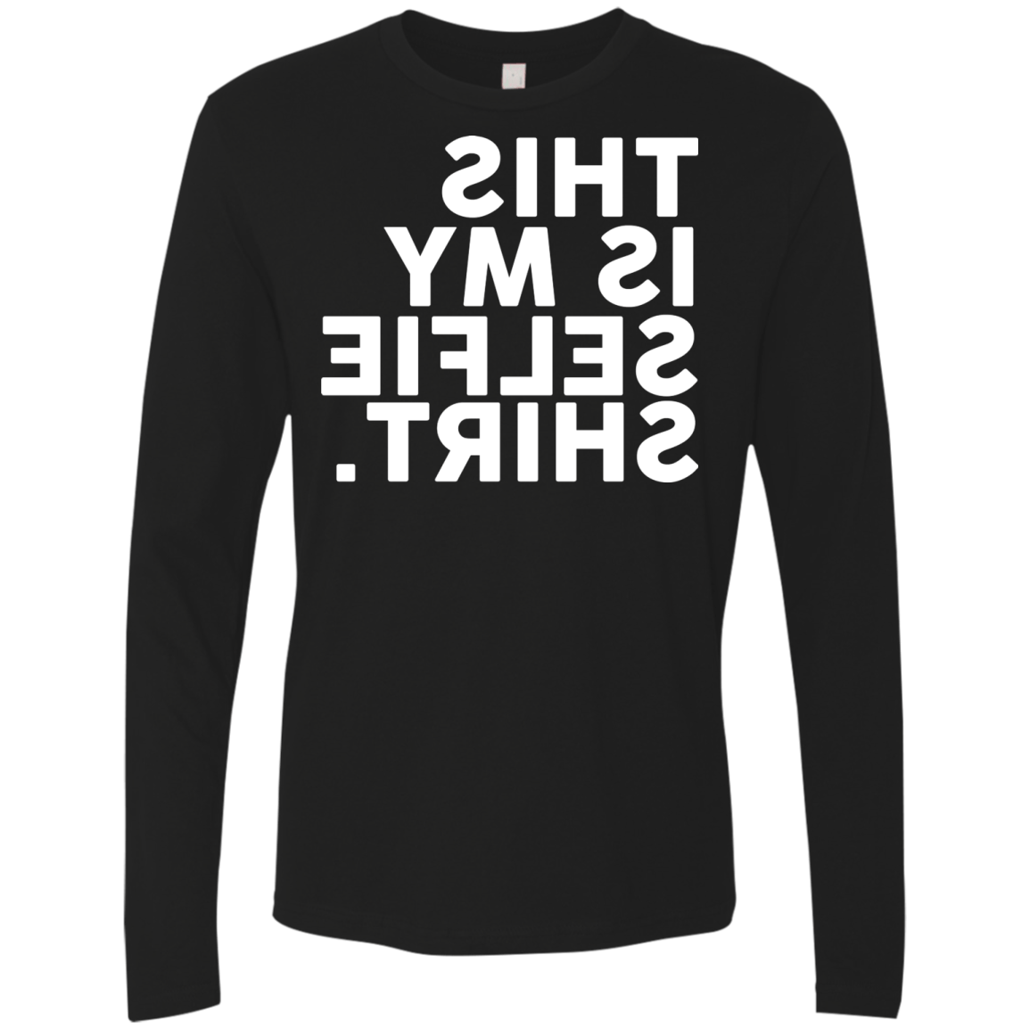 Selfie Shirt Men's Premium Long Sleeve