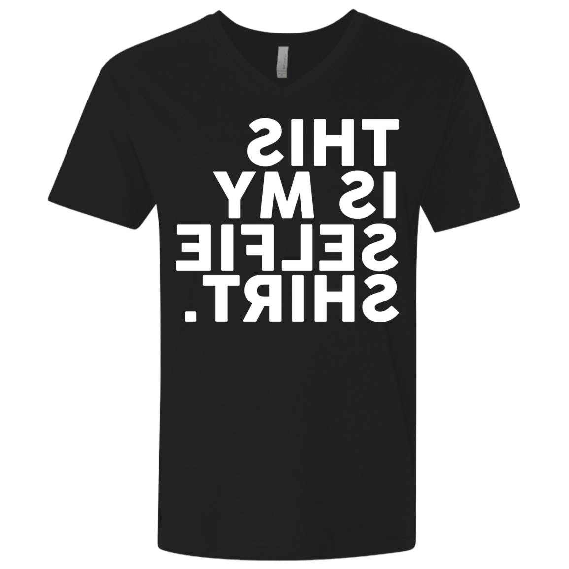 Selfie Shirt Men's Premium V-Neck
