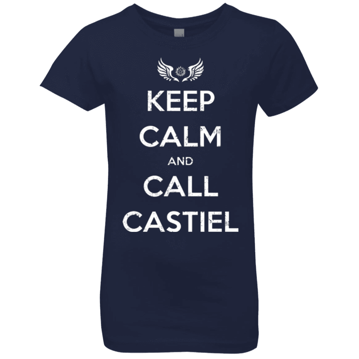 T-Shirts Midnight Navy / YXS Send Me An Angel Girls Premium T-Shirt