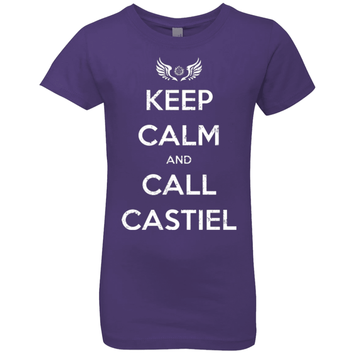 T-Shirts Purple Rush / YXS Send Me An Angel Girls Premium T-Shirt