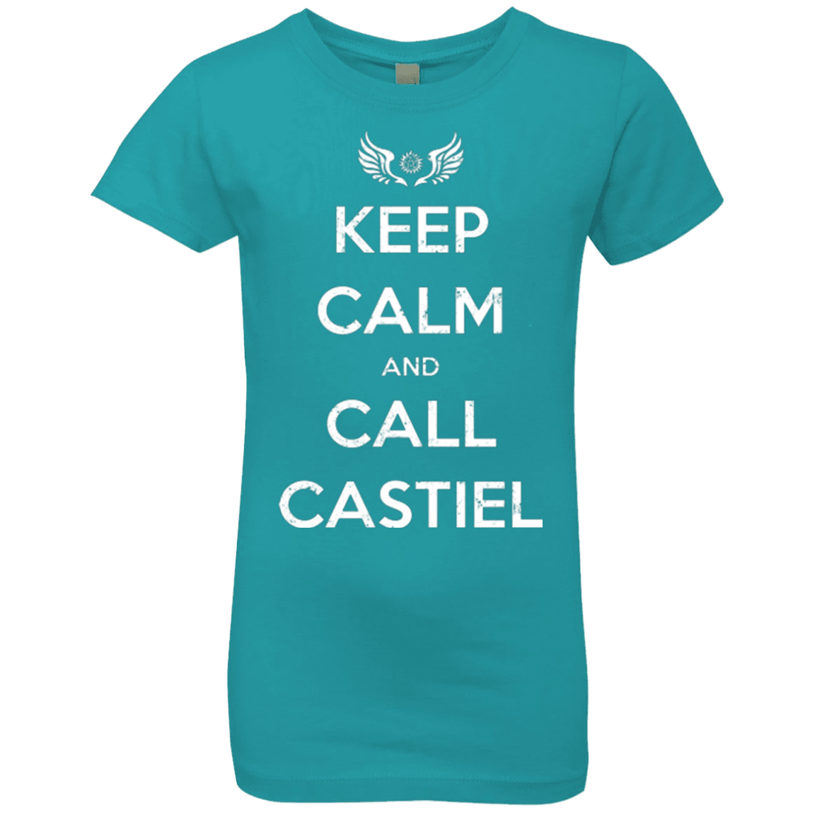 T-Shirts Tahiti Blue / YXS Send Me An Angel Girls Premium T-Shirt