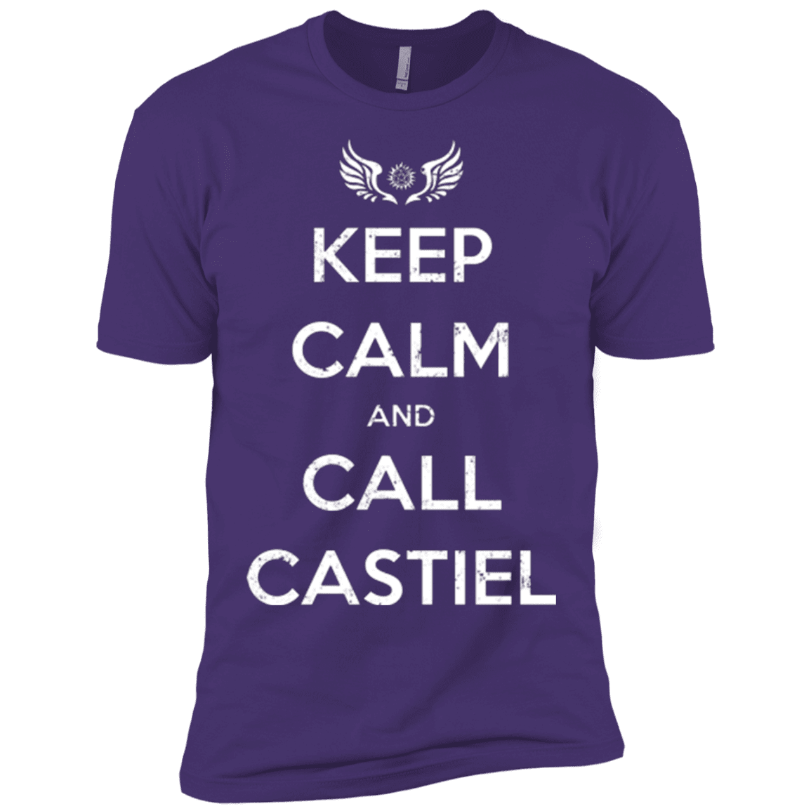 T-Shirts Purple / X-Small Send Me An Angel Men's Premium T-Shirt