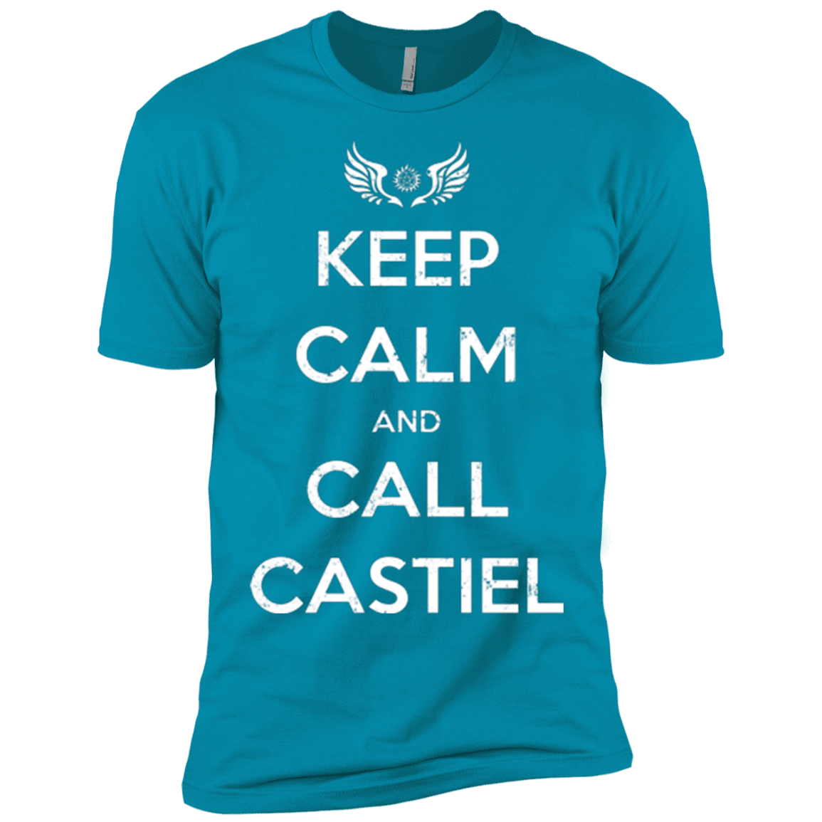 T-Shirts Turquoise / X-Small Send Me An Angel Men's Premium T-Shirt