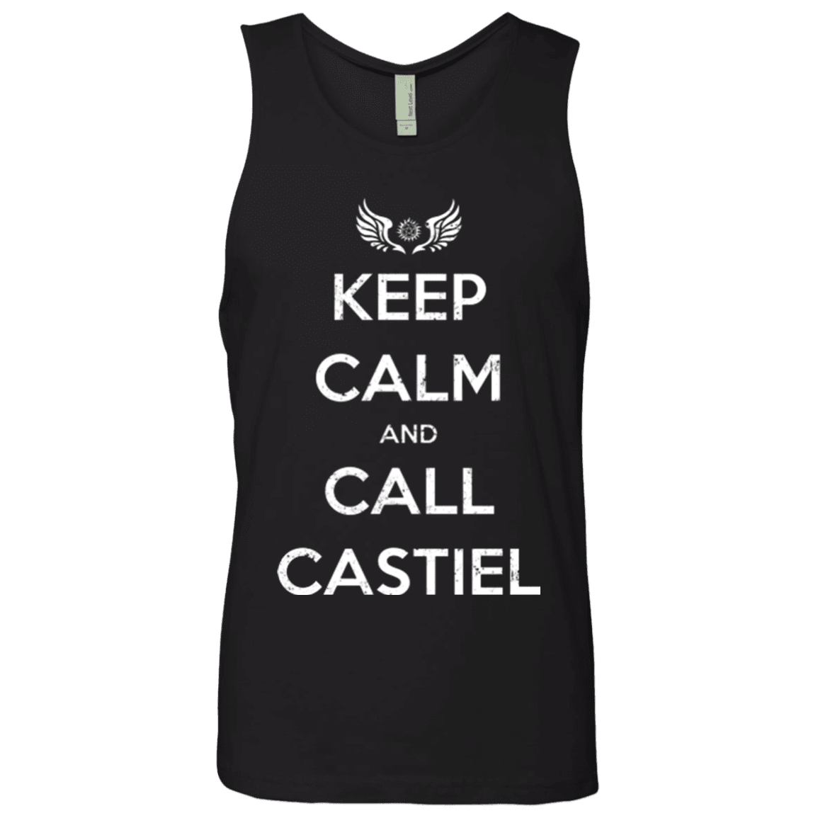 T-Shirts Black / Small Send Me An Angel Men's Premium Tank Top