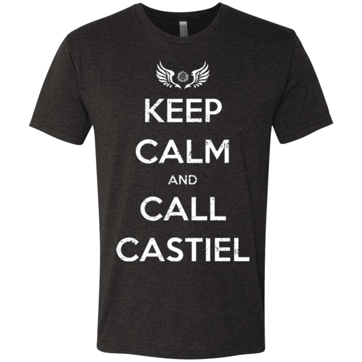 T-Shirts Vintage Black / Small Send Me An Angel Men's Triblend T-Shirt