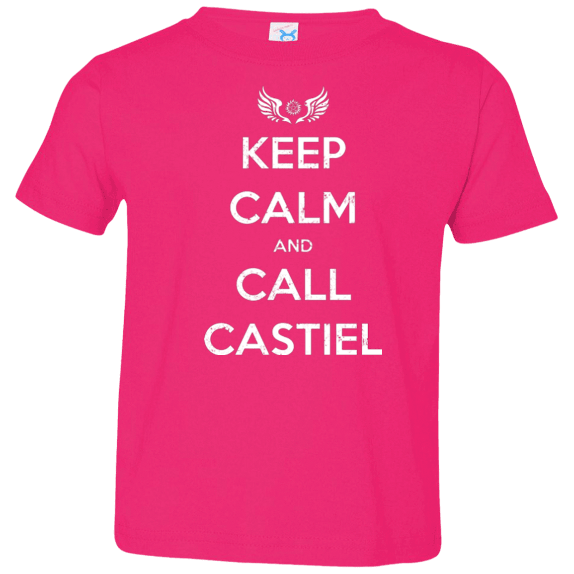 T-Shirts Hot Pink / 2T Send Me An Angel Toddler Premium T-Shirt
