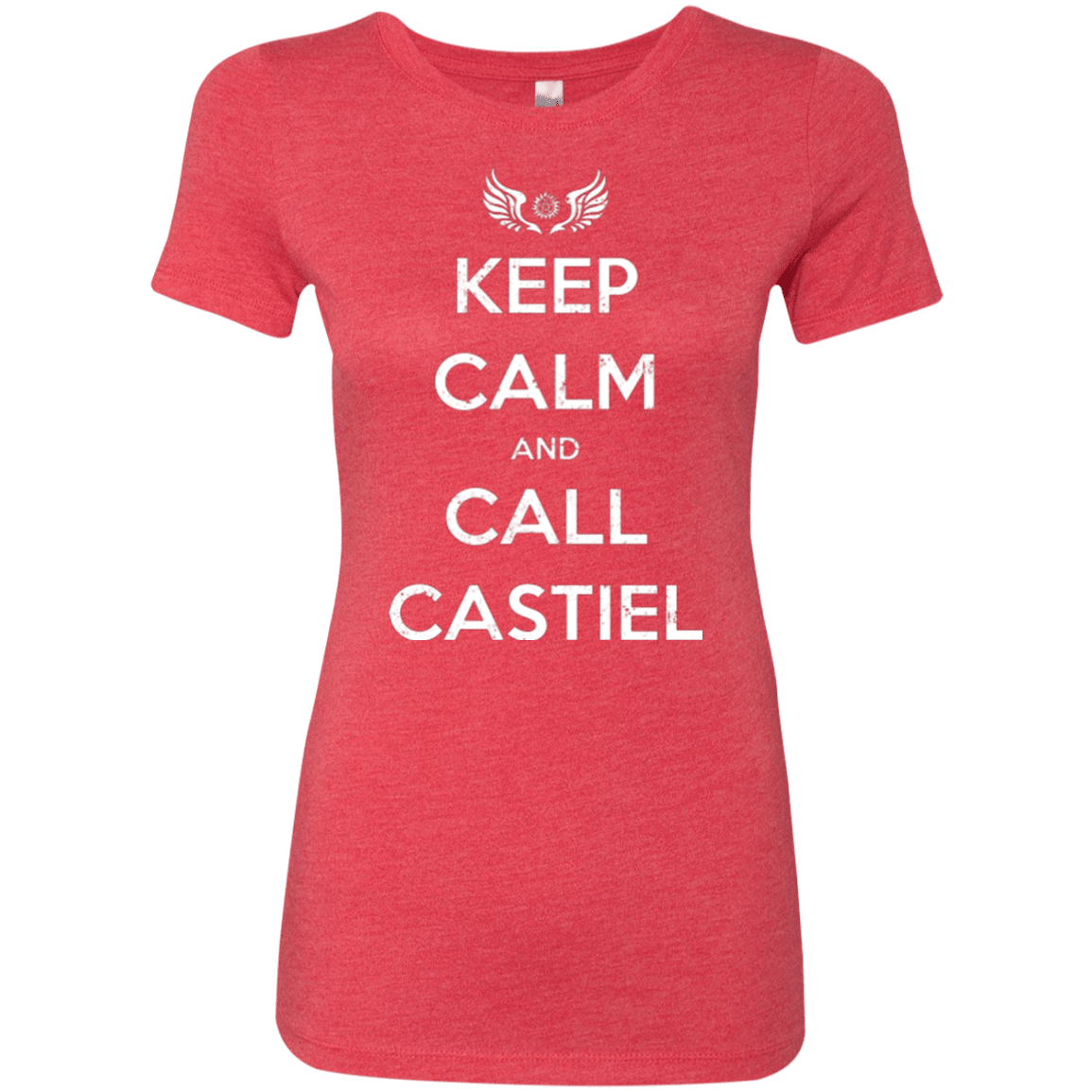 T-Shirts Vintage Red / Small Send Me An Angel Women's Triblend T-Shirt