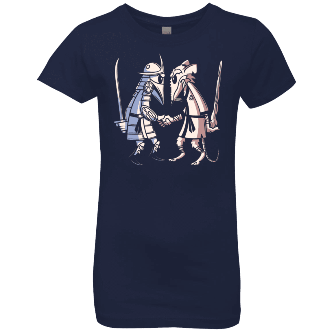 T-Shirts Midnight Navy / YXS Sensei vs Sensei Girls Premium T-Shirt