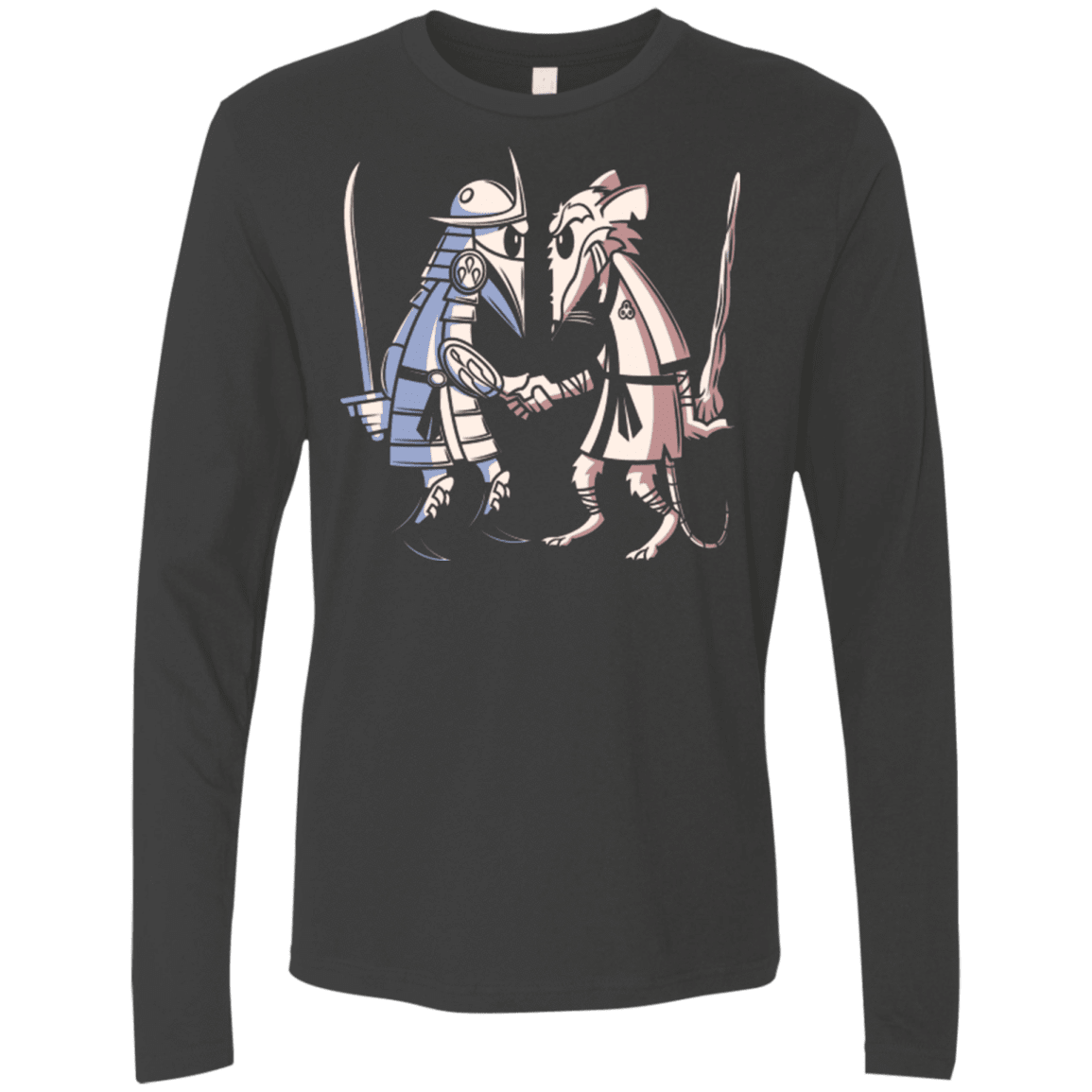 T-Shirts Heavy Metal / Small Sensei vs Sensei Men's Premium Long Sleeve