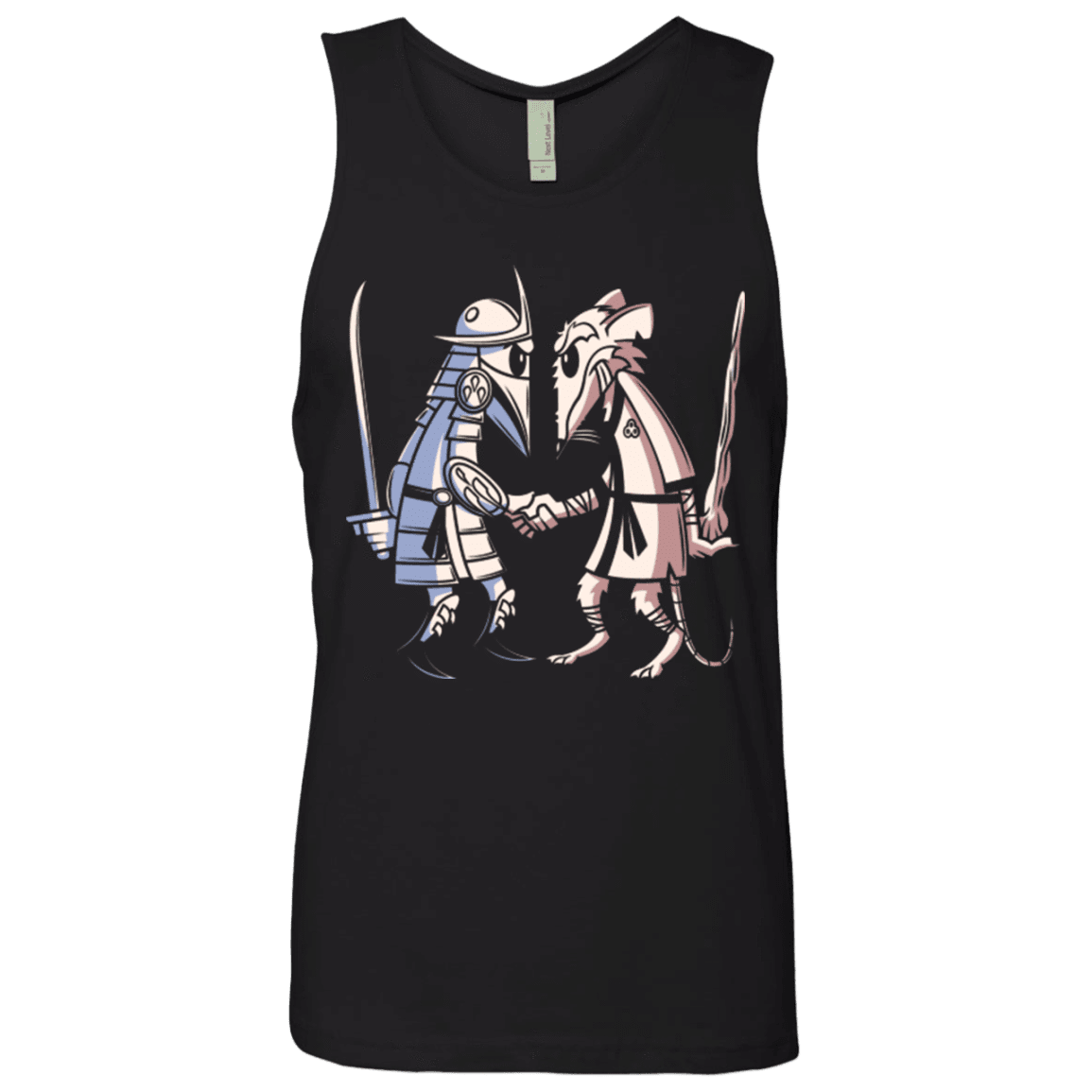 T-Shirts Black / Small Sensei vs Sensei Men's Premium Tank Top