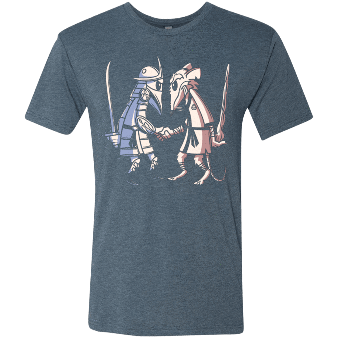 T-Shirts Indigo / Small Sensei vs Sensei Men's Triblend T-Shirt