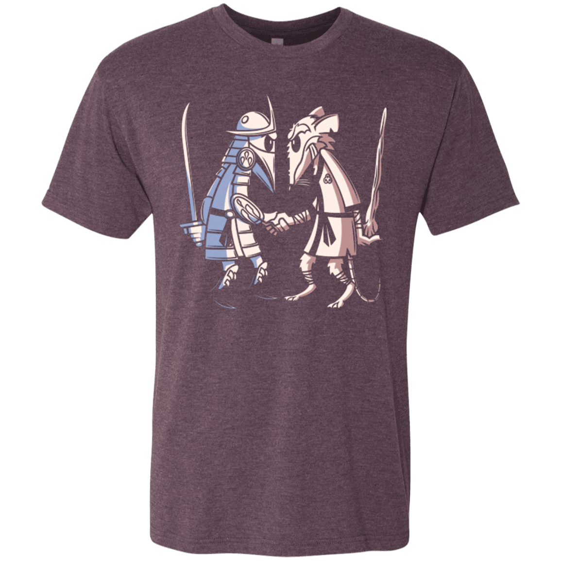 T-Shirts Vintage Purple / Small Sensei vs Sensei Men's Triblend T-Shirt