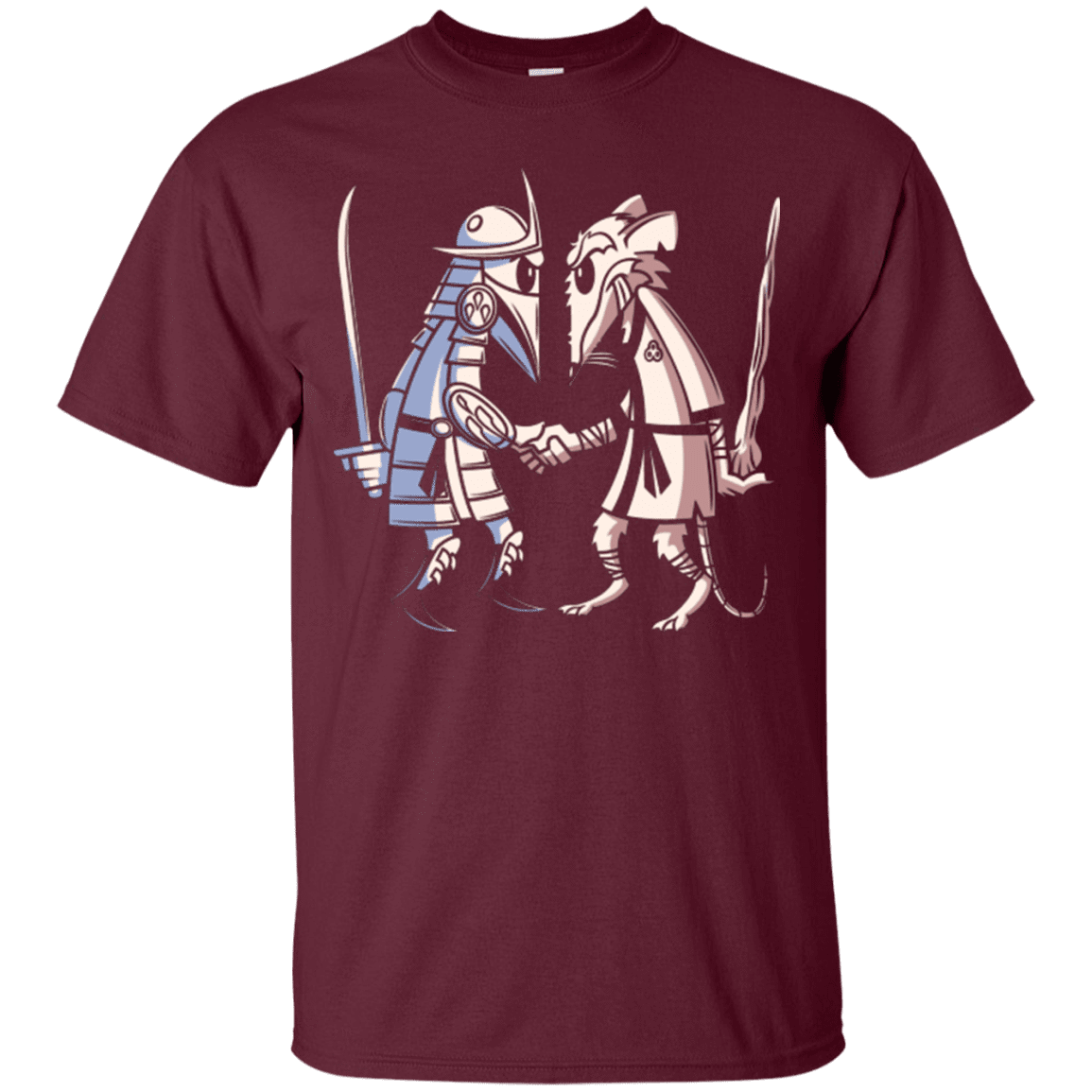 T-Shirts Maroon / Small Sensei vs Sensei T-Shirt