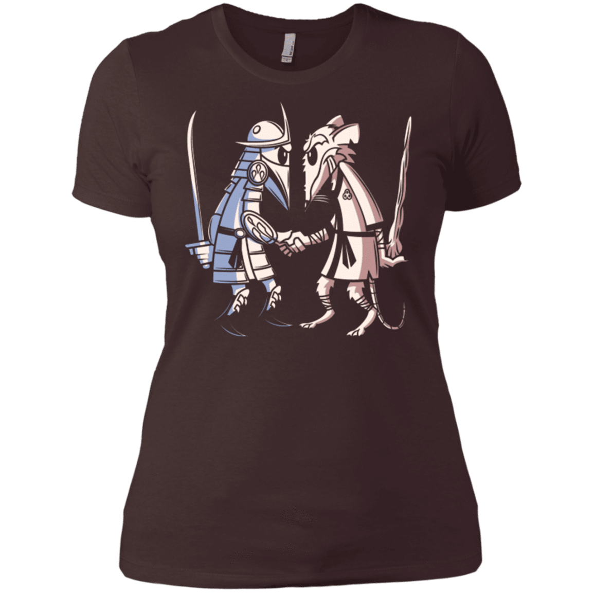 T-Shirts Dark Chocolate / X-Small Sensei vs Sensei Women's Premium T-Shirt