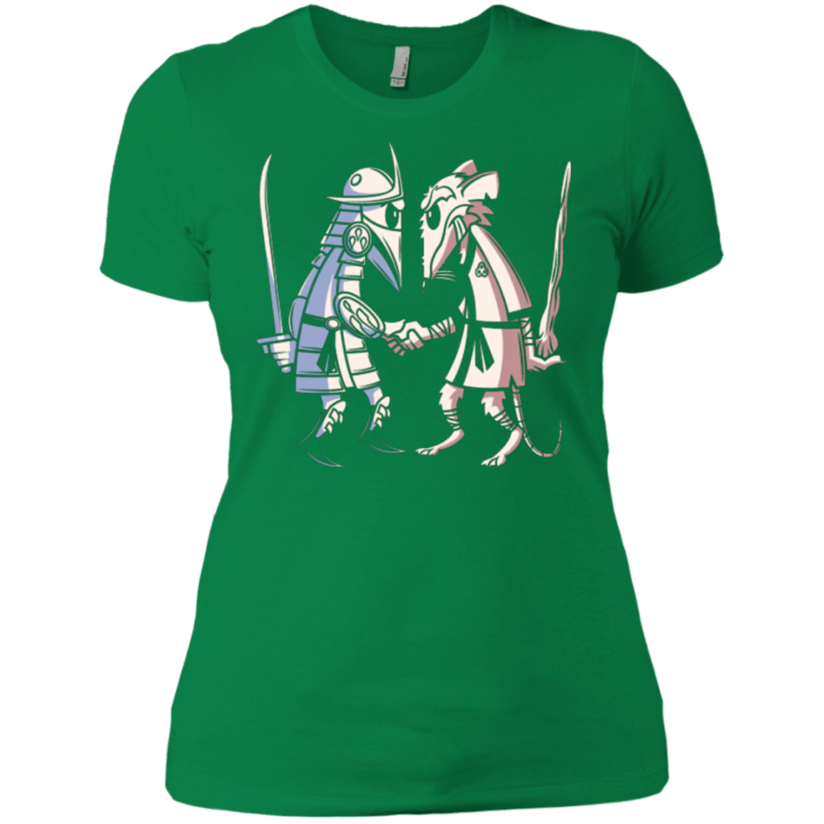 T-Shirts Kelly Green / X-Small Sensei vs Sensei Women's Premium T-Shirt