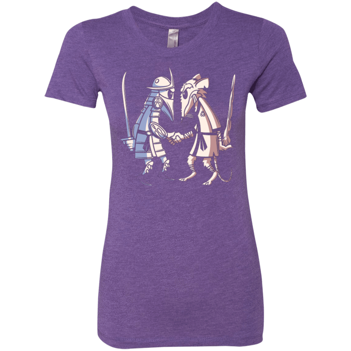 T-Shirts Purple Rush / Small Sensei vs Sensei Women's Triblend T-Shirt