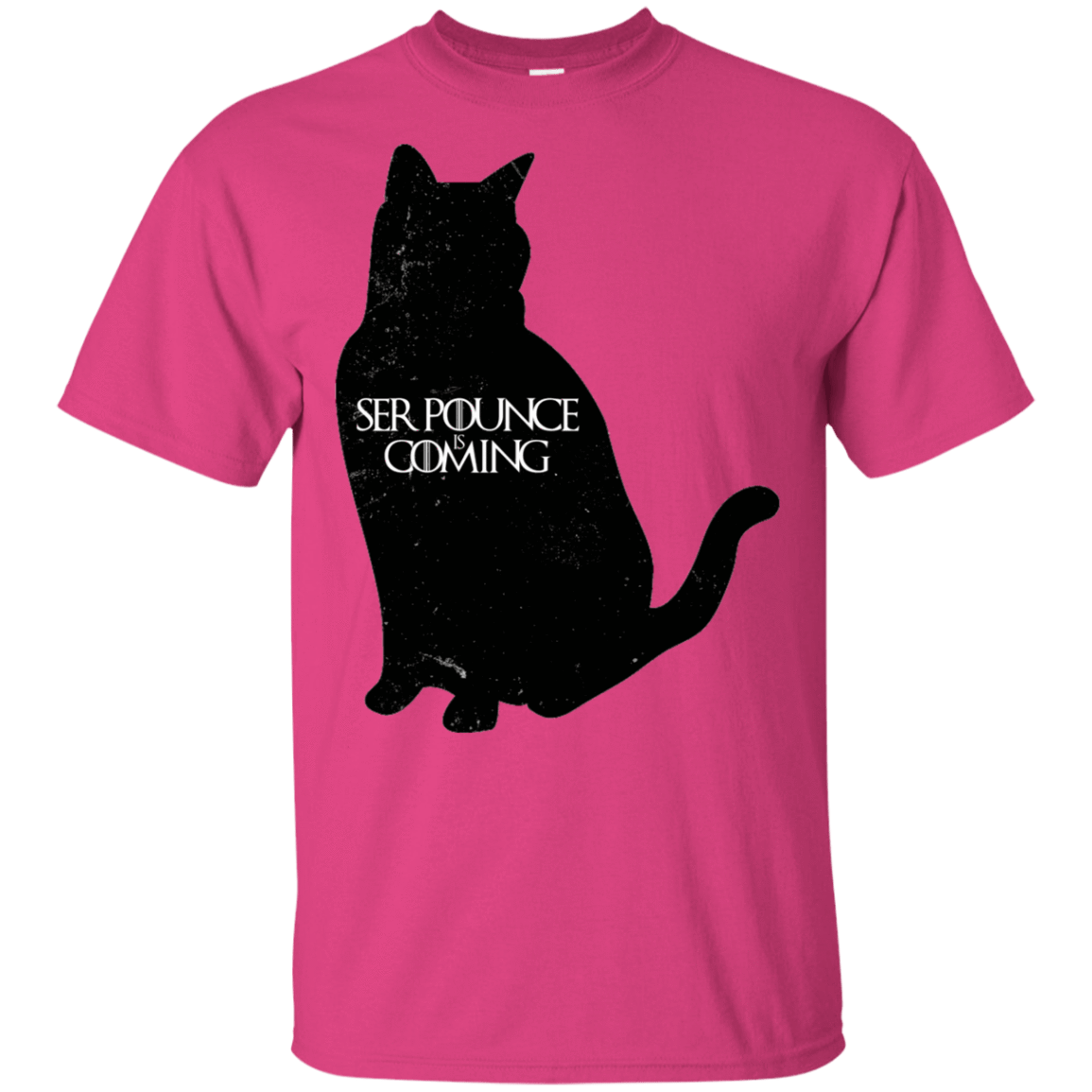 T-Shirts Heliconia / S Ser Pounce is Coming T-Shirt