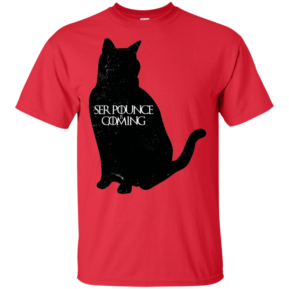 T-Shirts Red / S Ser Pounce is Coming T-Shirt