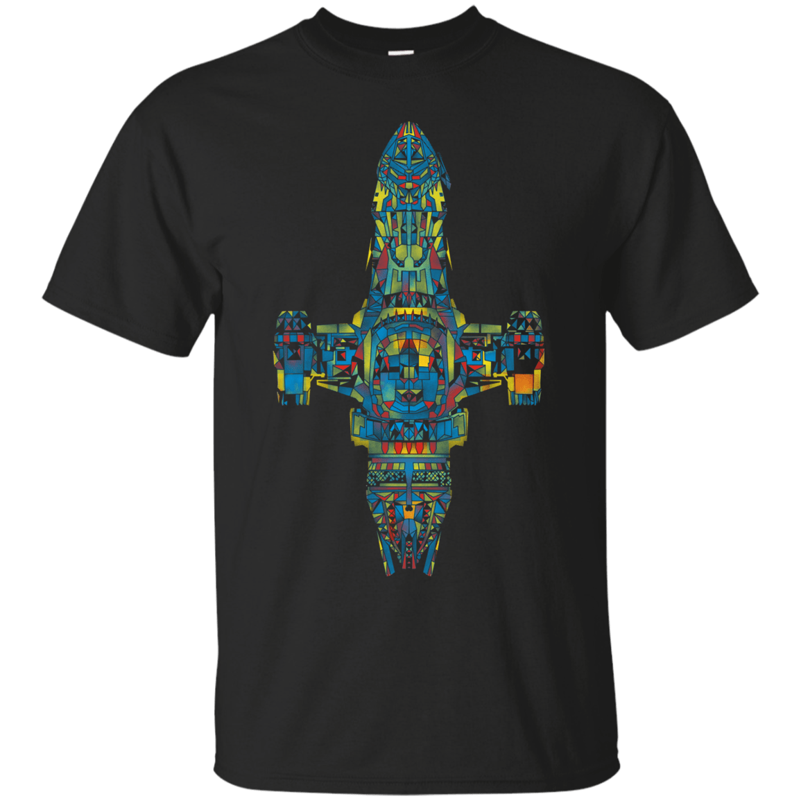 T-Shirts Black / S Serenity Mosaic T-Shirt