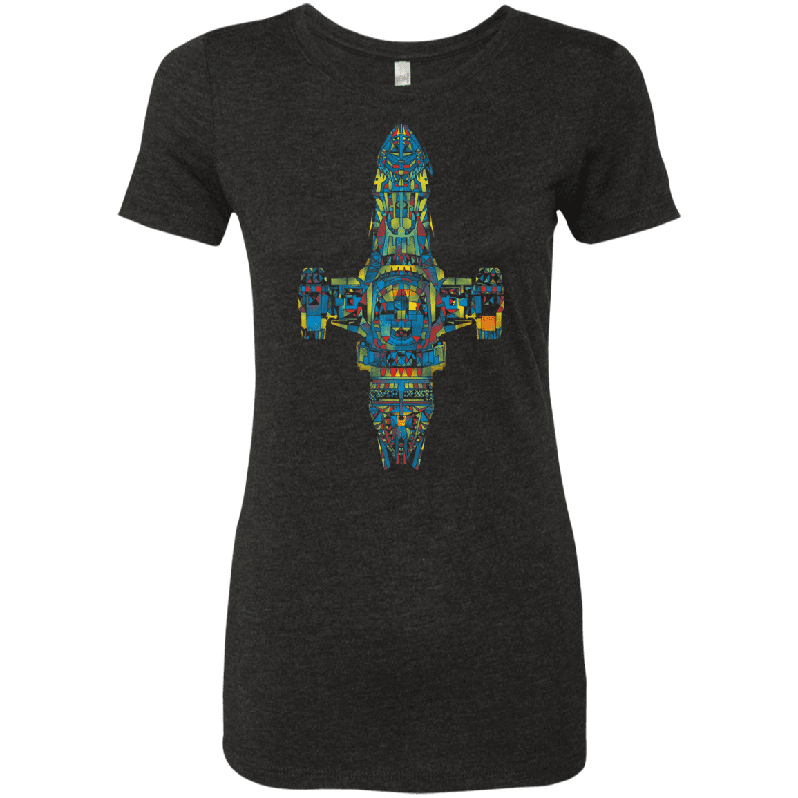 T-Shirts Vintage Black / S Serenity Mosaic Women's Triblend T-Shirt