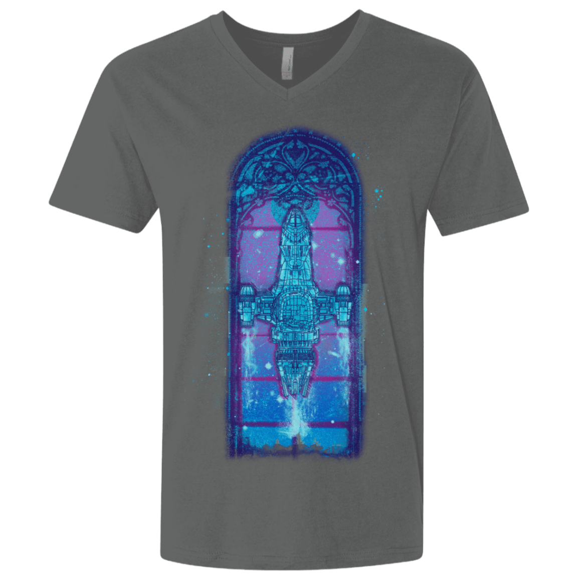 T-Shirts Heavy Metal / X-Small Serenity Mosaica 2 Men's Premium V-Neck