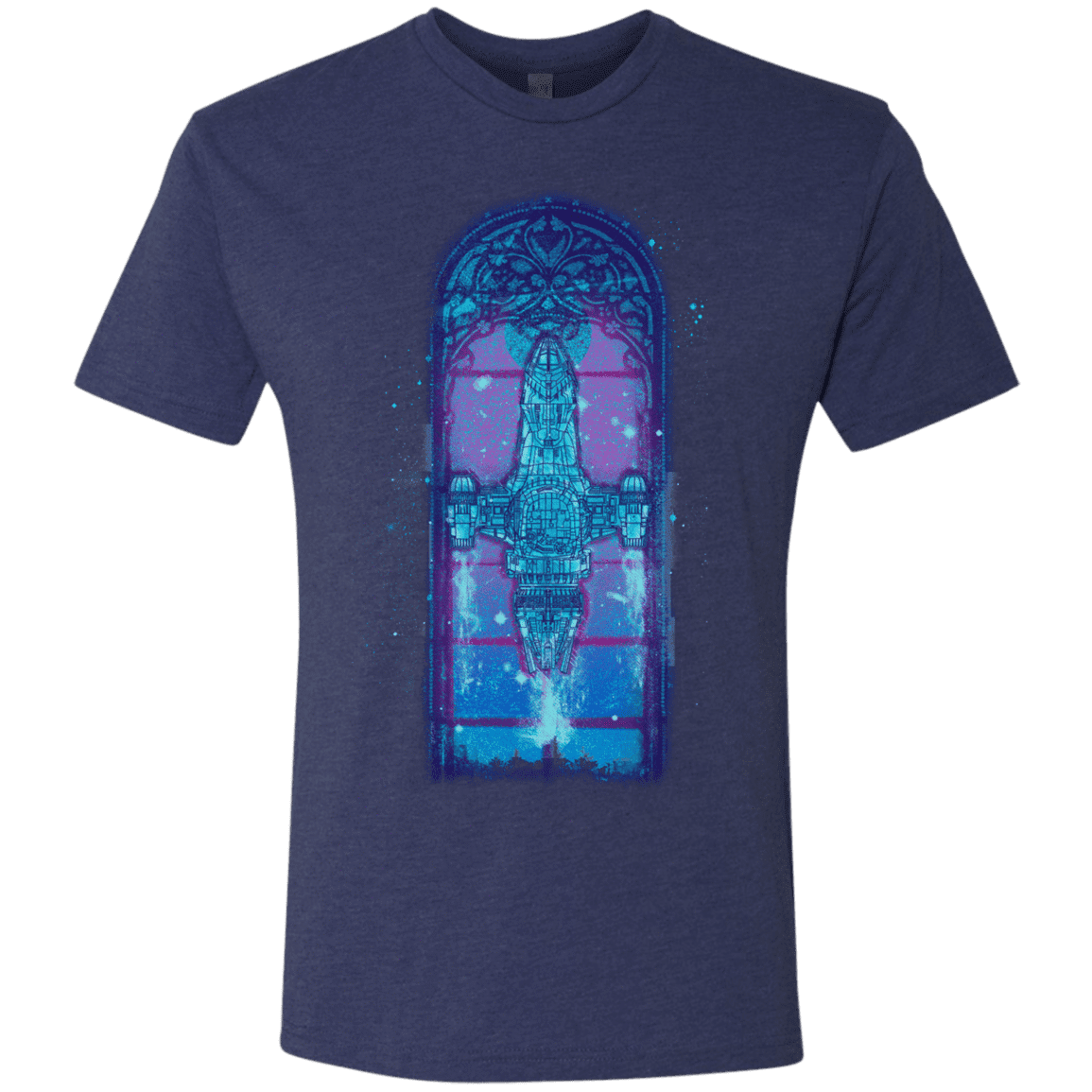 T-Shirts Vintage Navy / S Serenity Mosaica 2 Men's Triblend T-Shirt