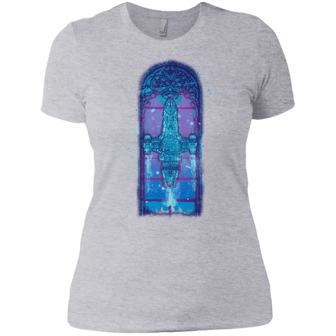 T-Shirts Heather Grey / X-Small Serenity Mosaica 2 Women's Premium T-Shirt