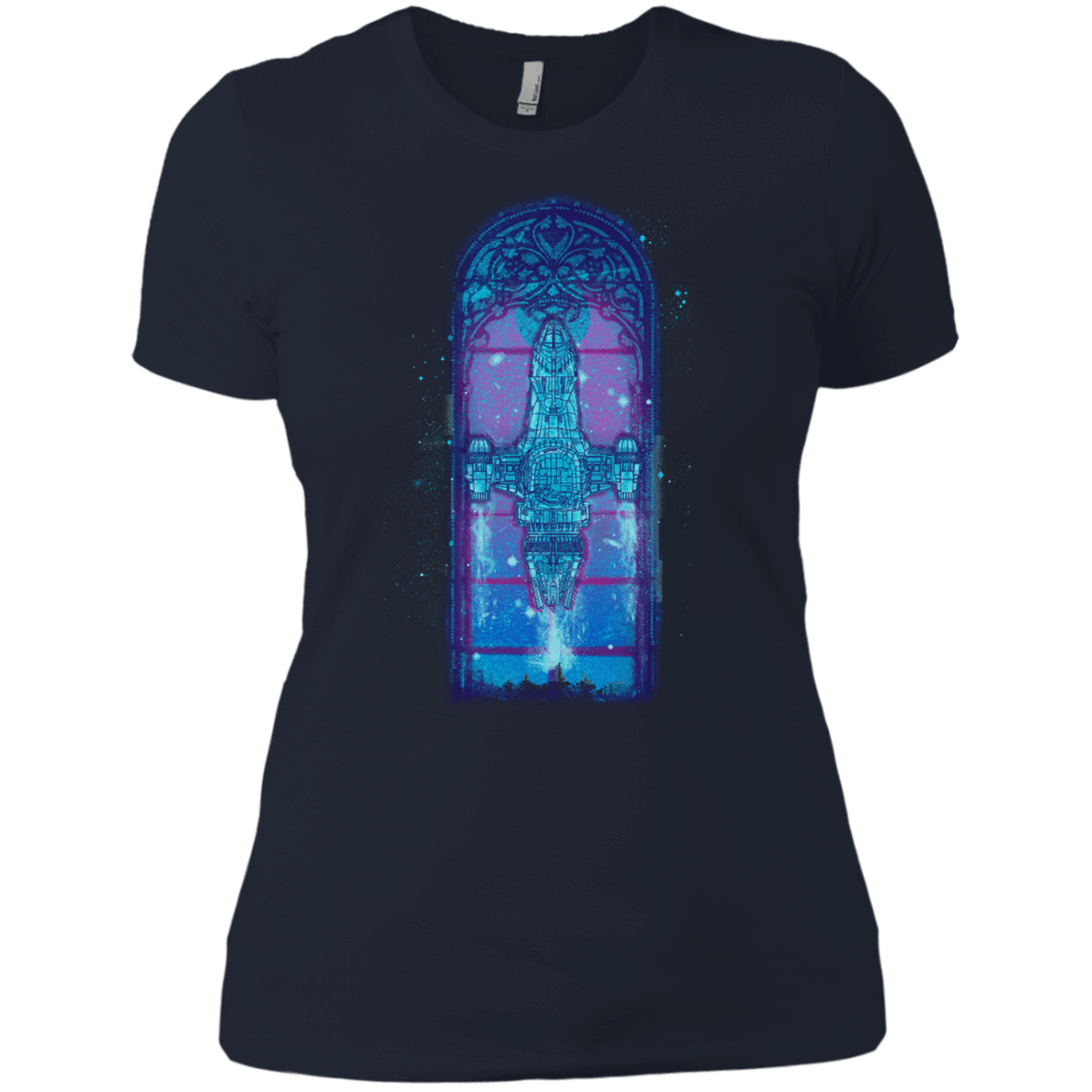 T-Shirts Midnight Navy / X-Small Serenity Mosaica 2 Women's Premium T-Shirt