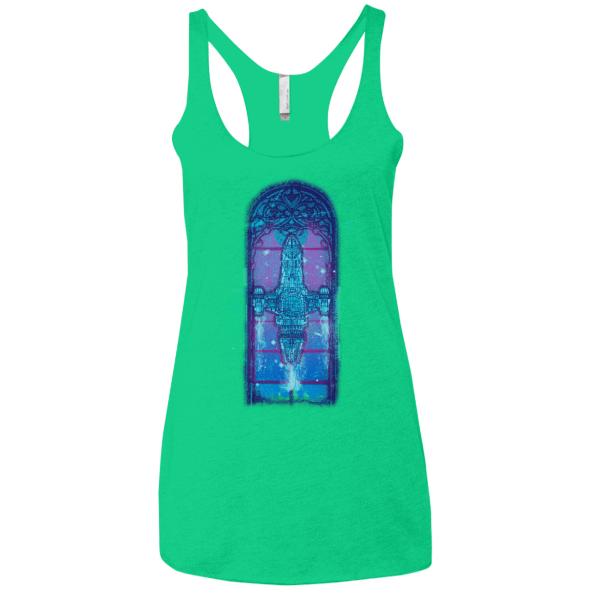 Serenity Mosaica 2 Women's Triblend Racerback Tank