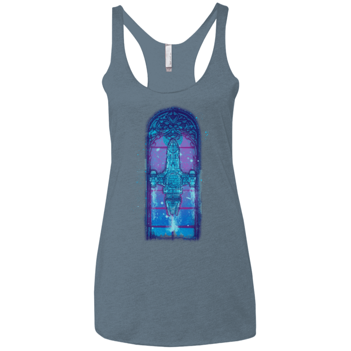 Serenity Mosaica 2 Women's Triblend Racerback Tank