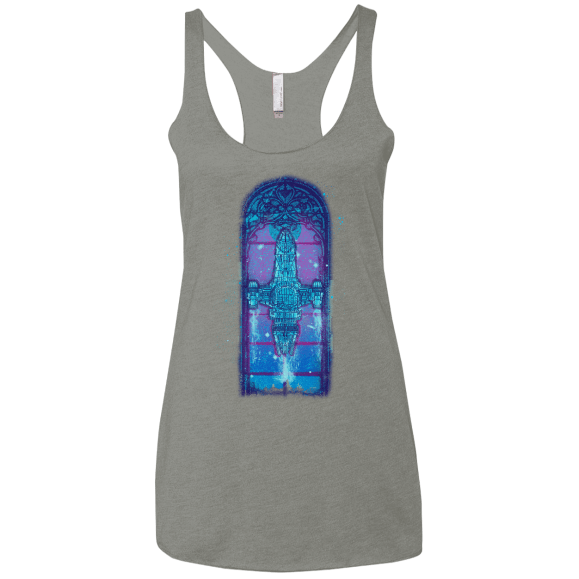 Serenity Mosaica 2 Women's Triblend Racerback Tank