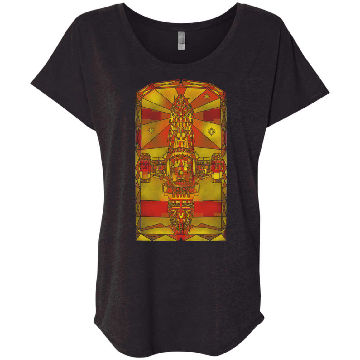 Serenity Mosaica Triblend Dolman Sleeve