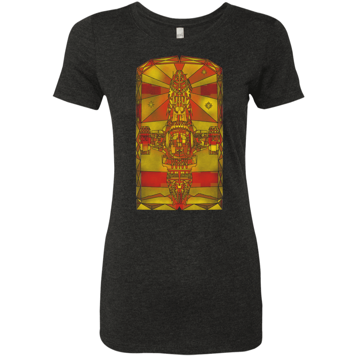 T-Shirts Vintage Black / S Serenity Mosaica Women's Triblend T-Shirt