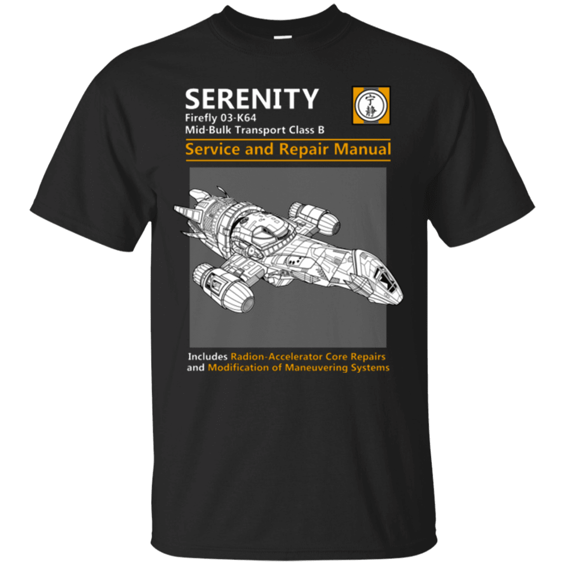 Serenity Service And Repair Manual T-Shirt