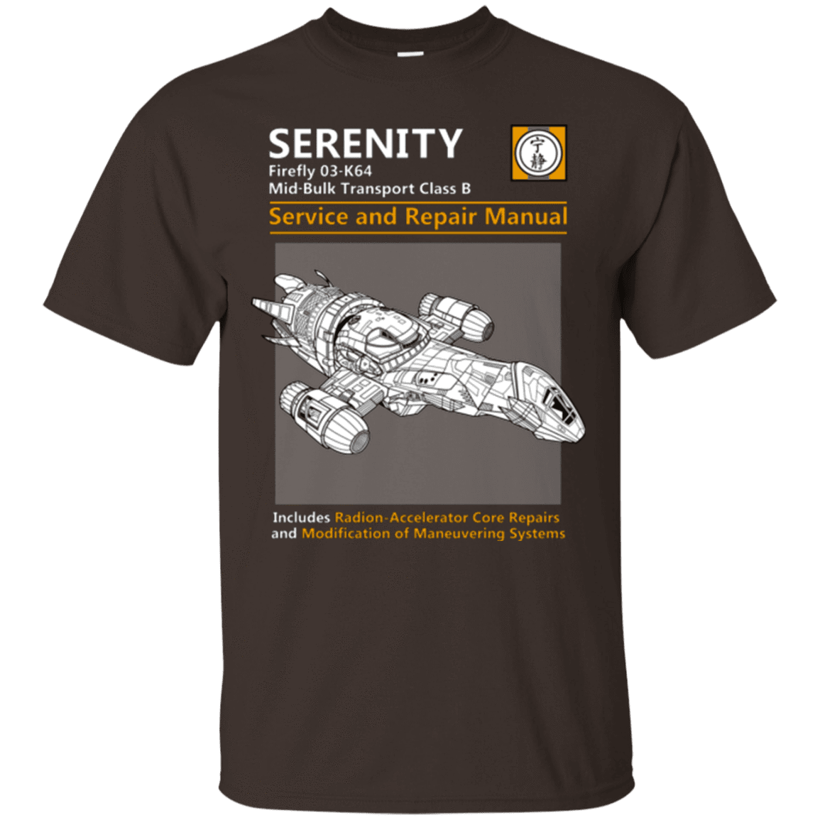 Serenity Service And Repair Manual T-Shirt