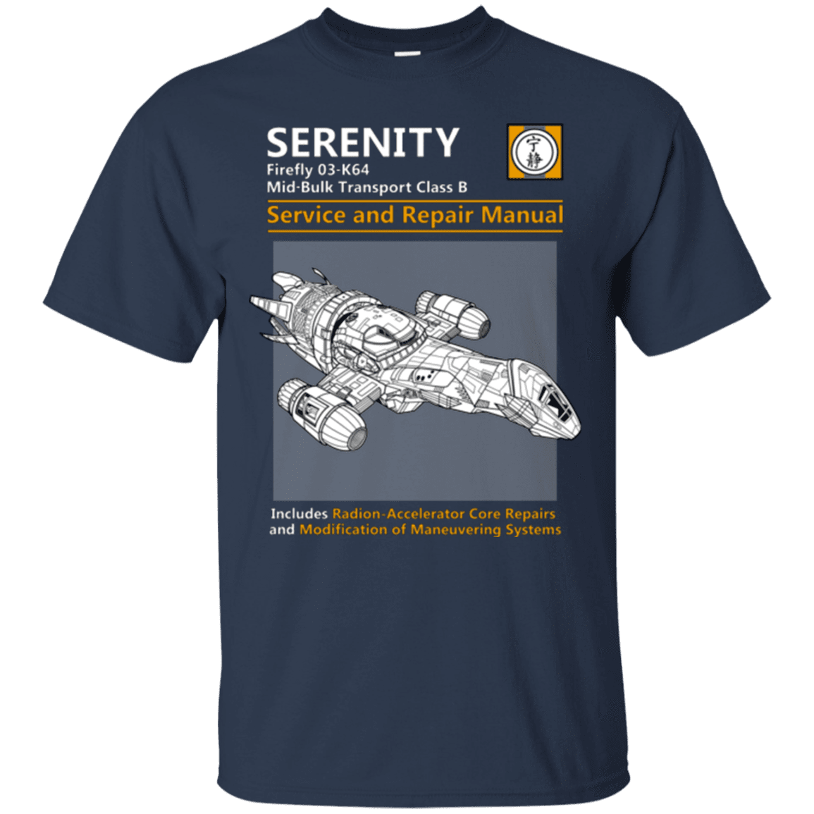 Serenity Service And Repair Manual T-Shirt