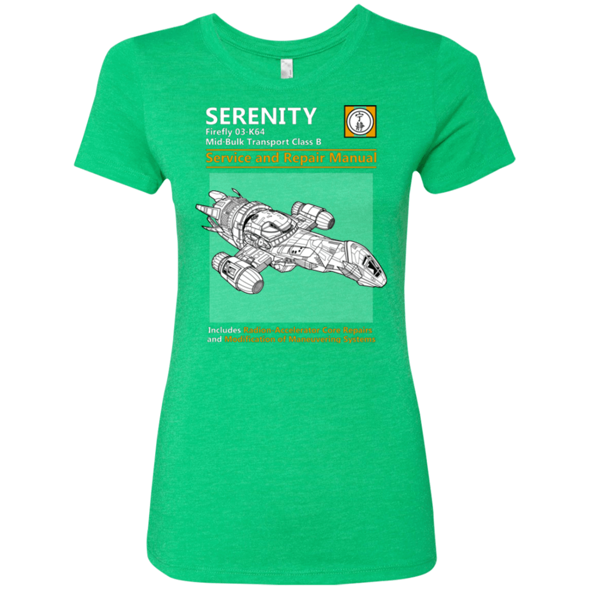T-Shirts Envy / Small Serenity Service And Repair Manual Women's Triblend T-Shirt