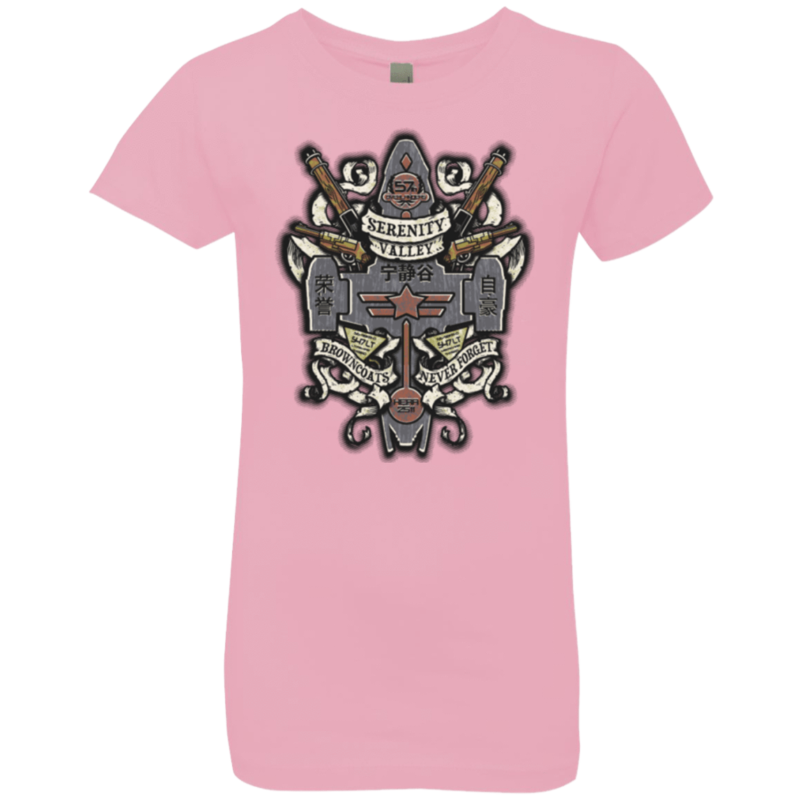 T-Shirts Light Pink / YXS Serenity Valley Memorial Girls Premium T-Shirt