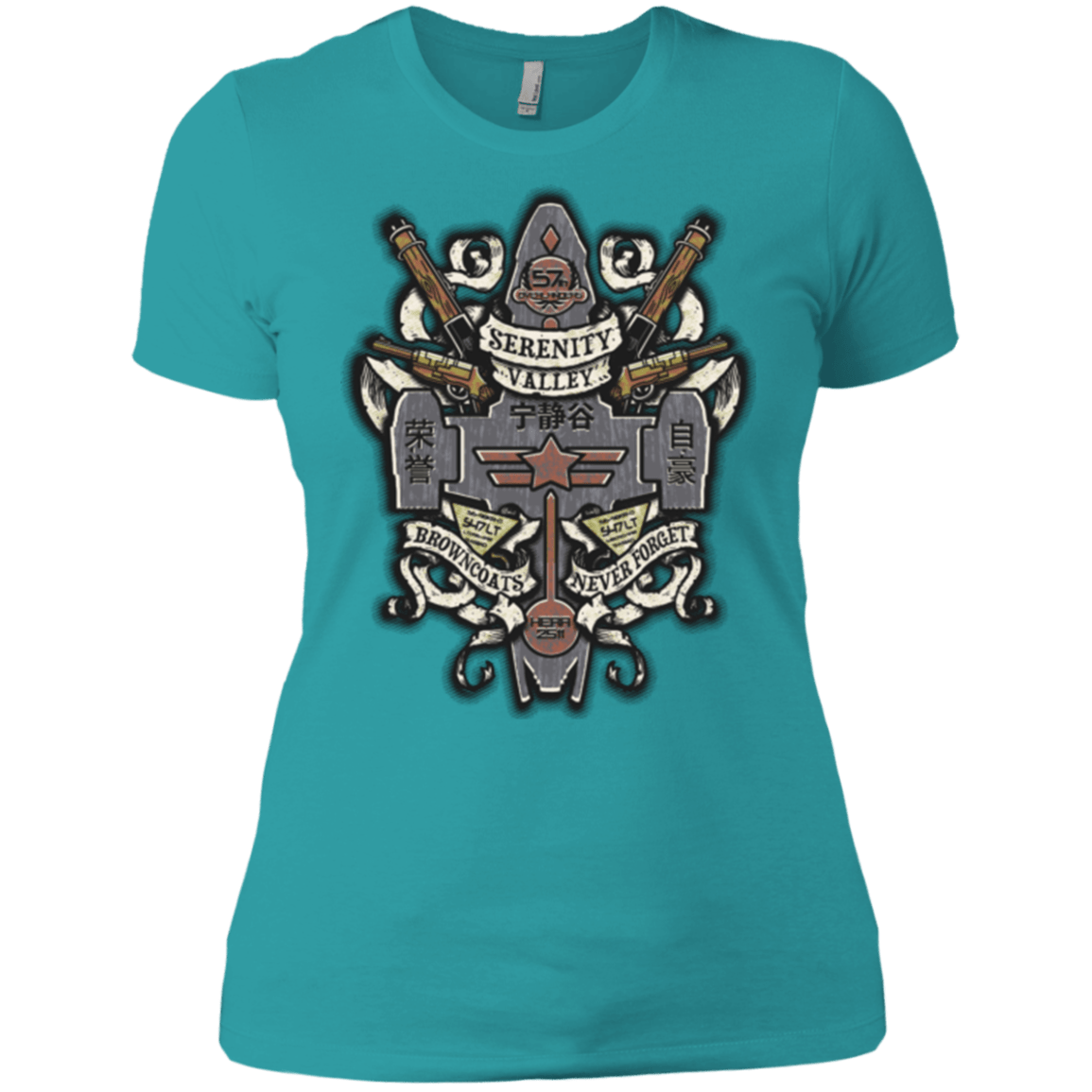 T-Shirts Tahiti Blue / X-Small Serenity Valley Memorial Women's Premium T-Shirt