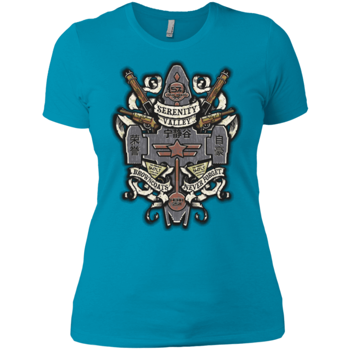T-Shirts Turquoise / X-Small Serenity Valley Memorial Women's Premium T-Shirt