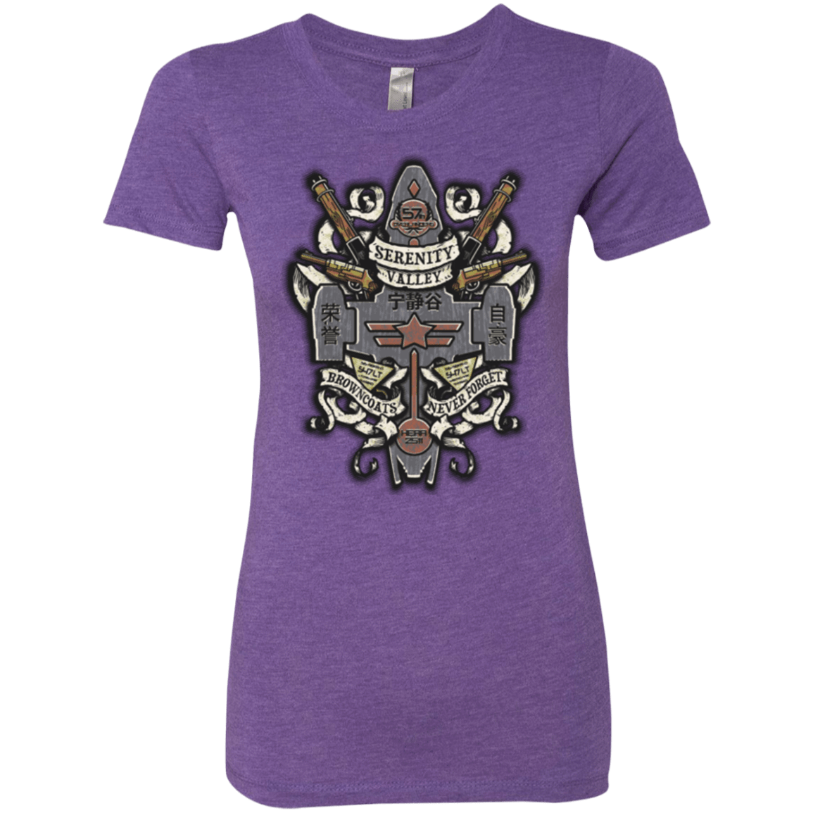 T-Shirts Purple Rush / Small Serenity Valley Memorial Women's Triblend T-Shirt