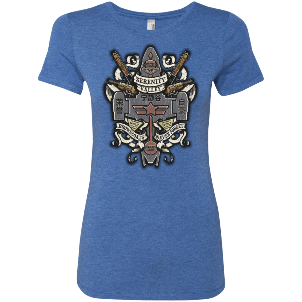 T-Shirts Vintage Royal / Small Serenity Valley Memorial Women's Triblend T-Shirt