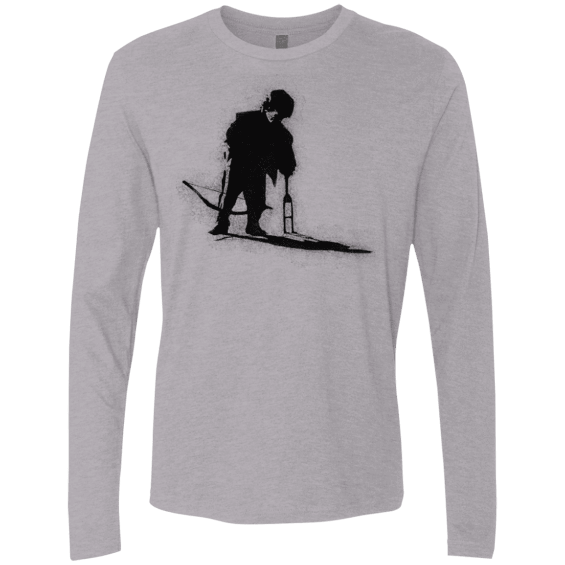 T-Shirts Heather Grey / Small Serial Killer Men's Premium Long Sleeve