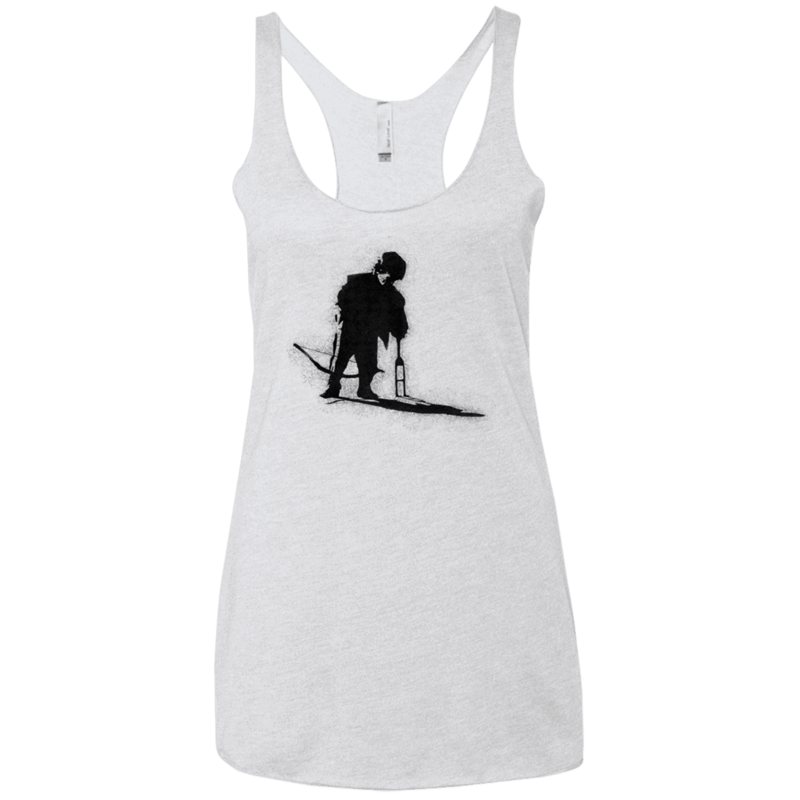 T-Shirts Heather White / X-Small Serial Killer Women's Triblend Racerback Tank