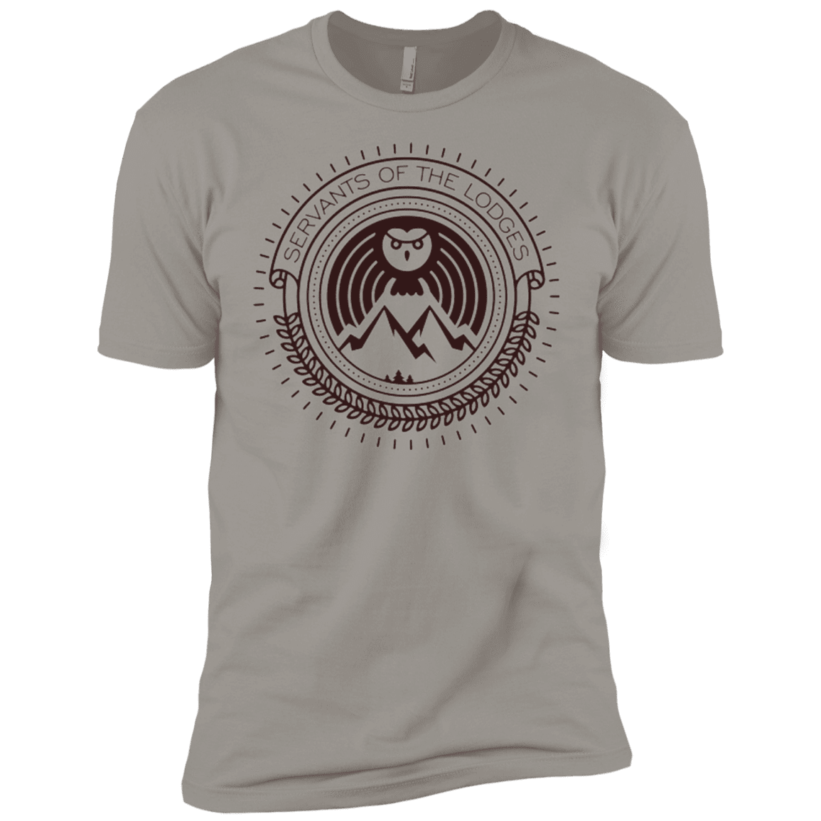 T-Shirts Light Grey / YXS SERVANTS Boys Premium T-Shirt