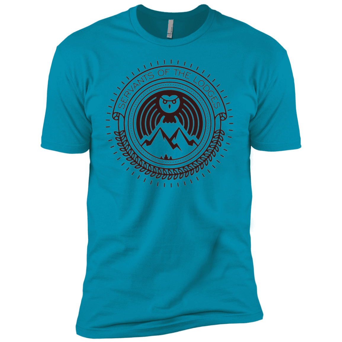 T-Shirts Turquoise / YXS SERVANTS Boys Premium T-Shirt